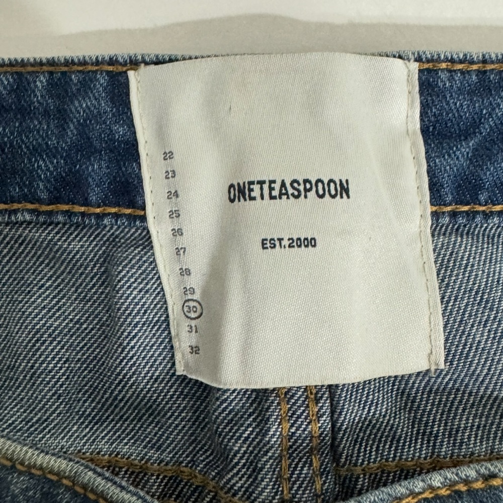 One teaspoon Saints Low Waist Boyfriend Denim Jeans Size 30 NWT - Picture 7 of 15